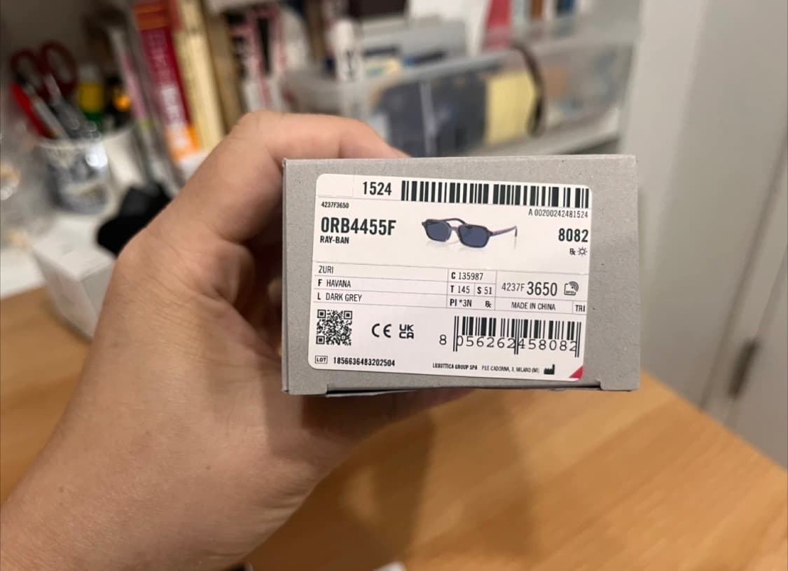 레이반 선글라스 풀박스 (Ray-Ban) 상품이미지6