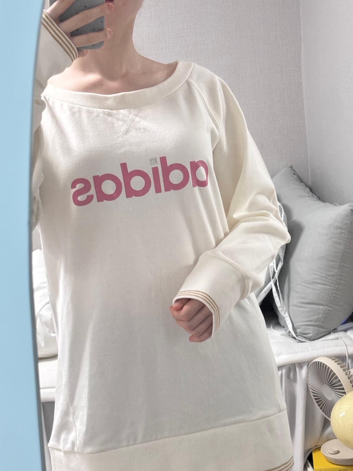 아디다스 핑크글리터 롱슬리브(새상품)🎀🪞 상품이미지2