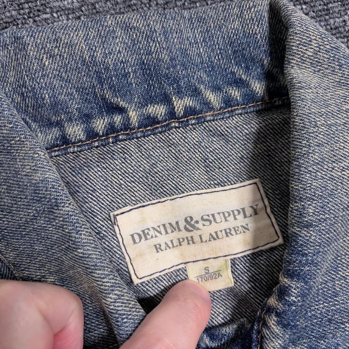 데님앤서플라이 랄프로렌 데님 트러커 자켓 상품이미지4