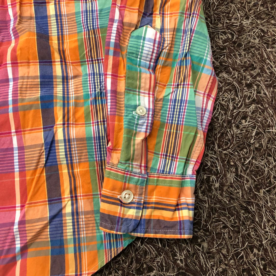 폴로 랄프로렌 멀티컬러 체크 셔츠 상품이미지3