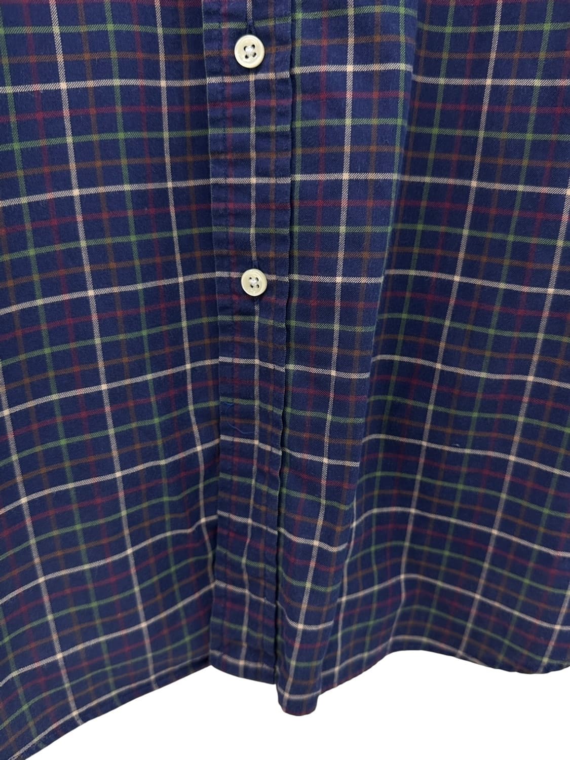 폴로 체크셔츠 네이비 (L~XL)  상품이미지6