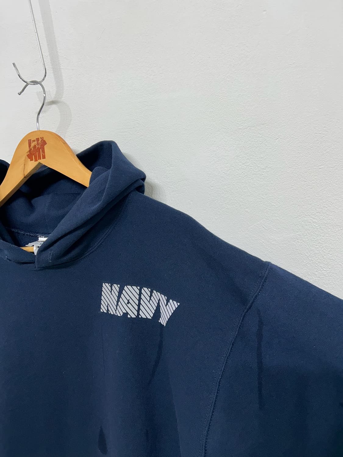 90's soffee us navy pullover hoodie 상품이미지2