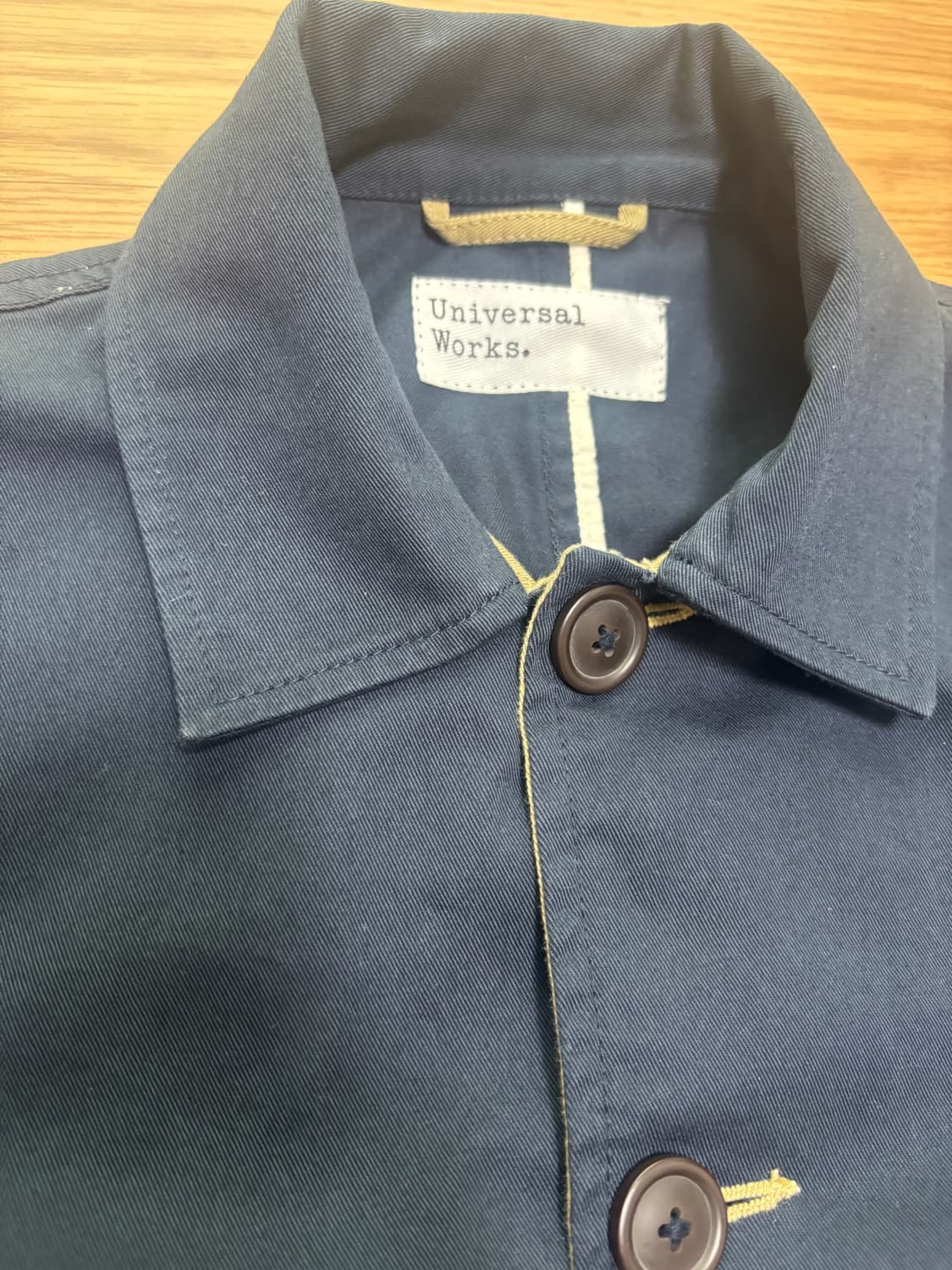 유니버셜웍스 배색 자켓 M 상품이미지4