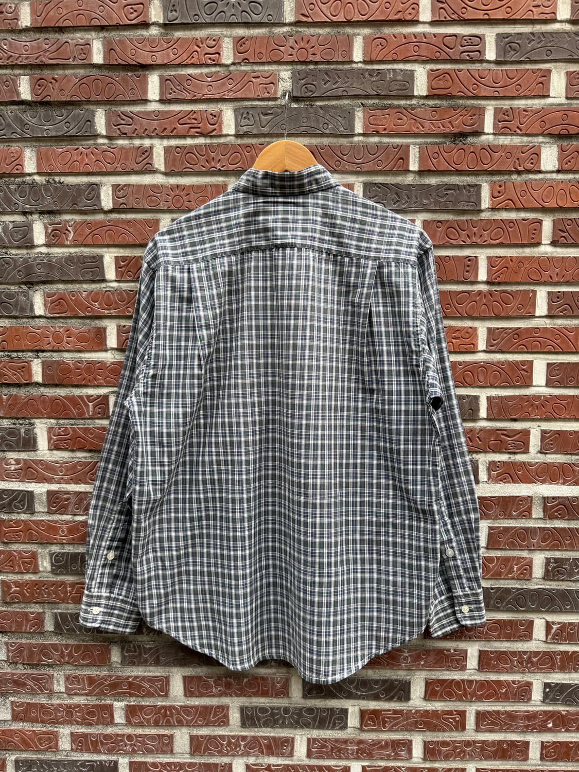 90s 올드 스투시 플레이드 체크셔츠 상품이미지7