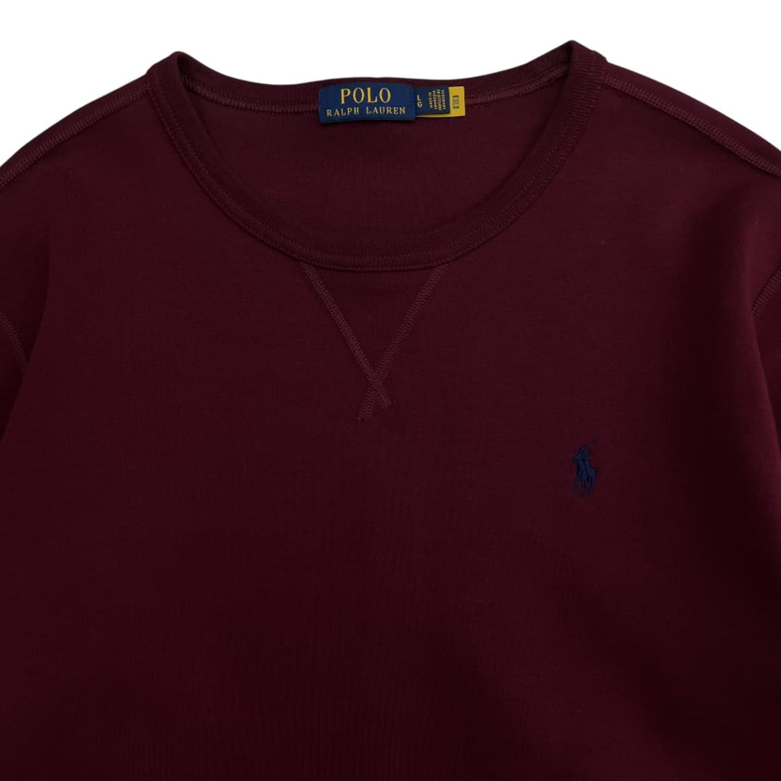 폴로 랄프로렌 네이비포니 버건디 맨투맨 L 상품이미지4