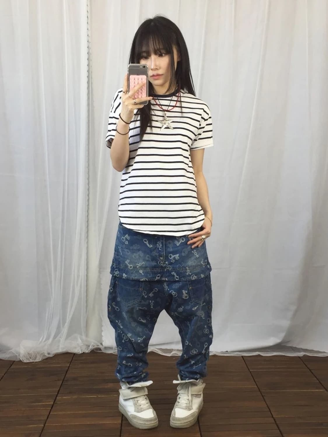 GAP Kids Stripe Ringer Tee Navy 상품이미지1