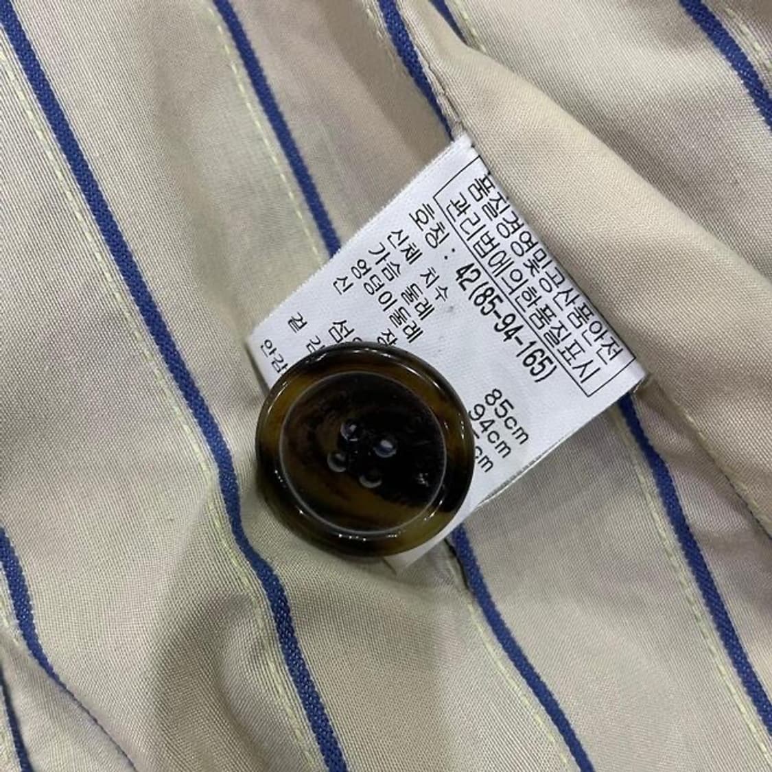 시슬리 트렌치 반코트 (여성M)  상품이미지5