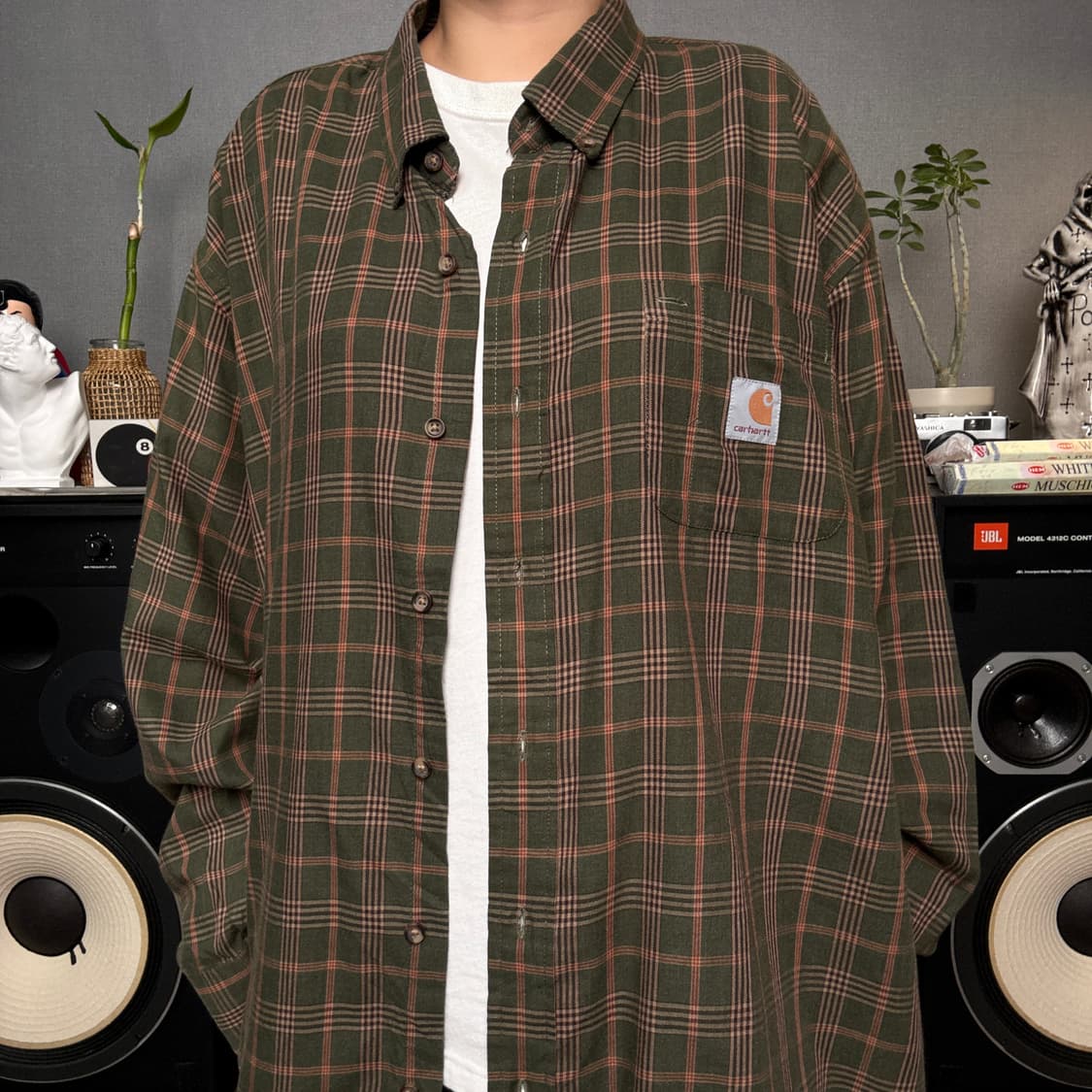 칼하트 체크셔츠 상품이미지1