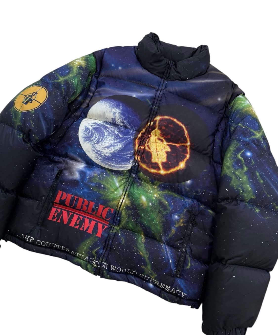 슈프림 X 언더커버 X 퍼블릭 에너미 18ss 패딩점퍼 상품이미지5