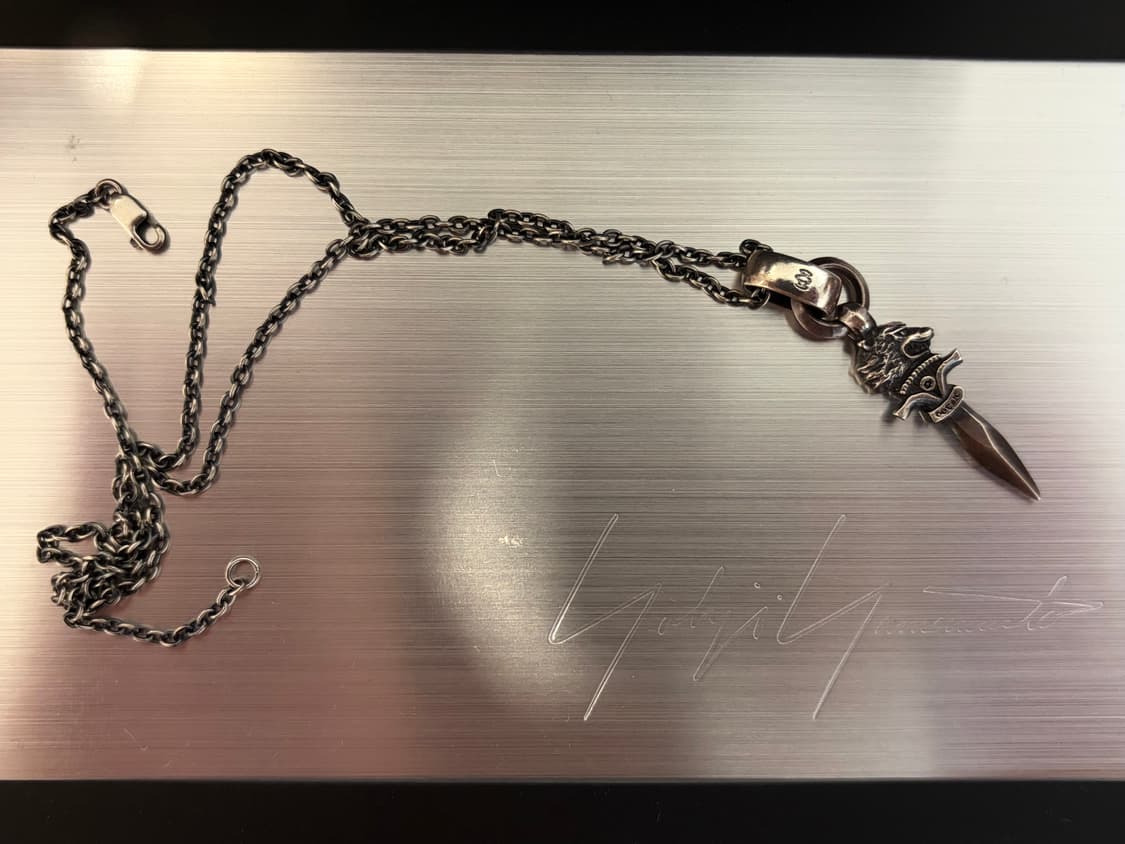 Yohji yamamoto gothic 울프 대거 목걸이 상품이미지2