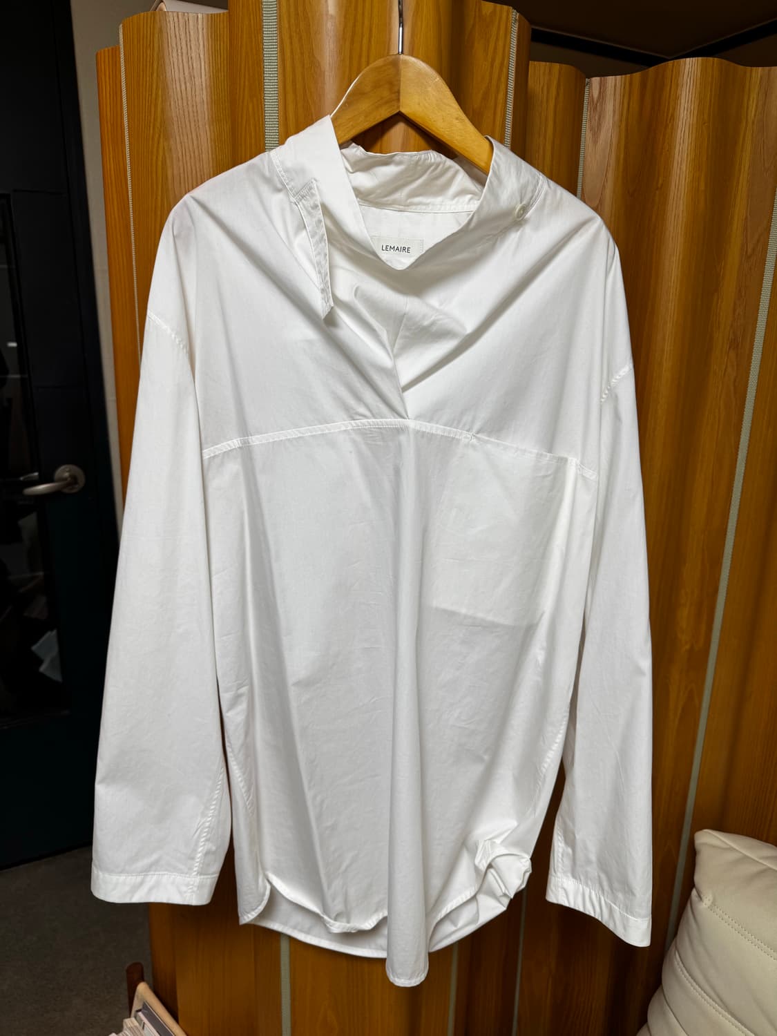 르메르 25SS Vareuse Top 화이트 XS 상품이미지3