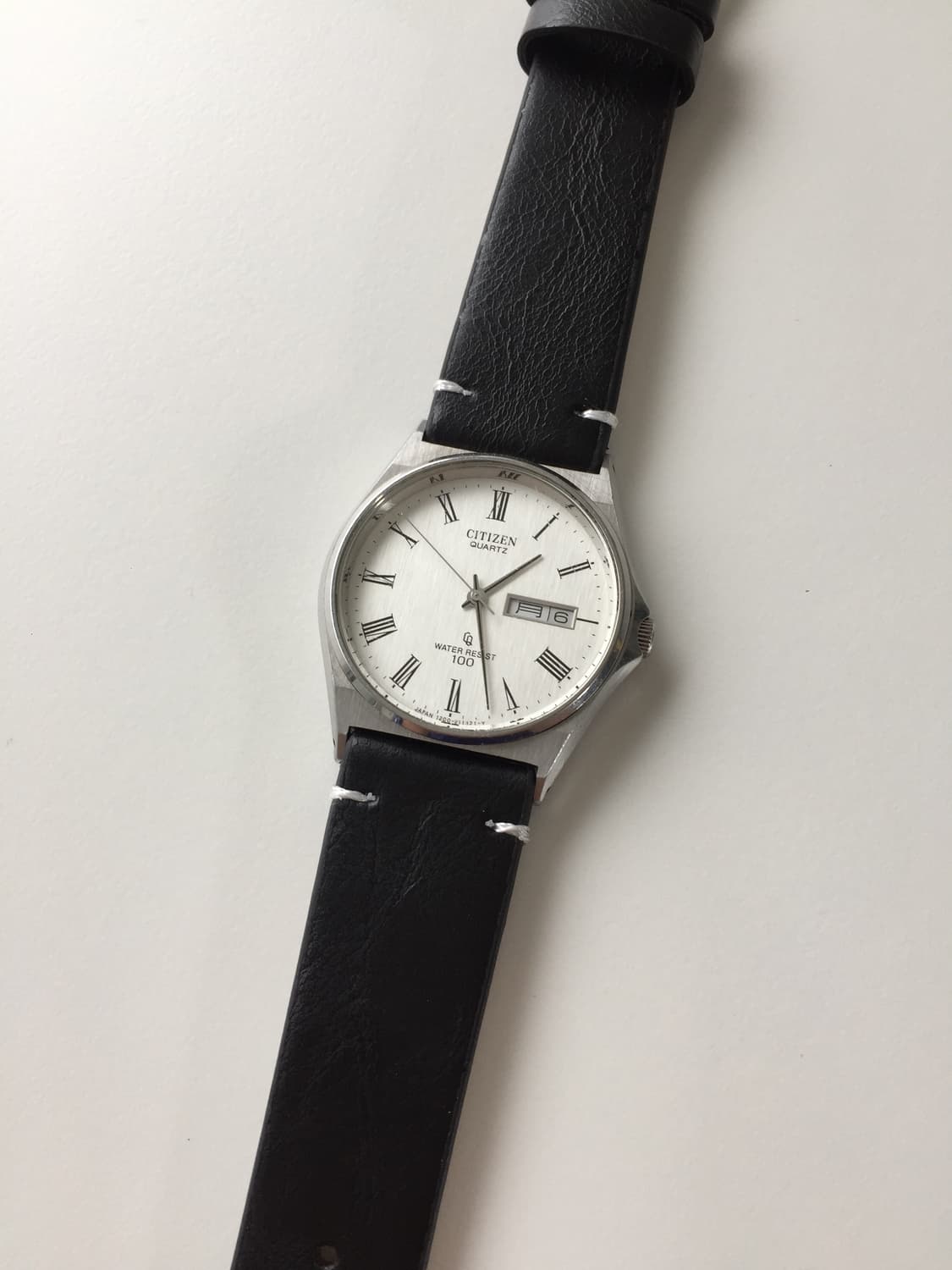 80s citizen roman index day-date quartz 상품이미지8