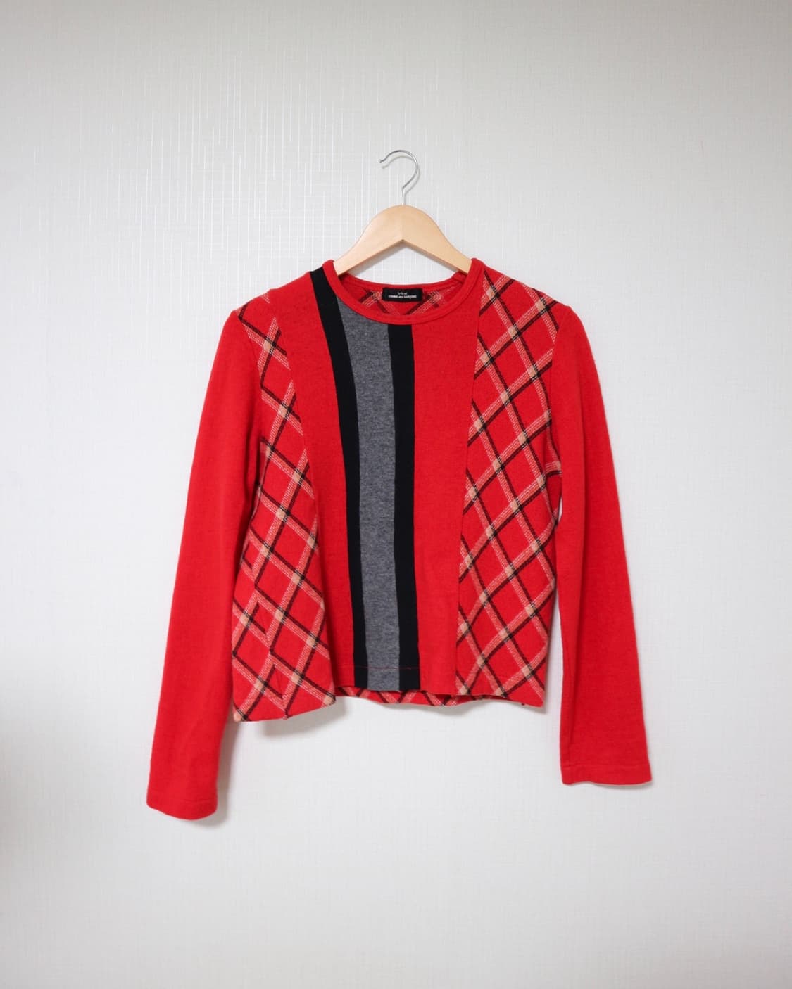 Tricot 2001 Red knit 상품이미지1
