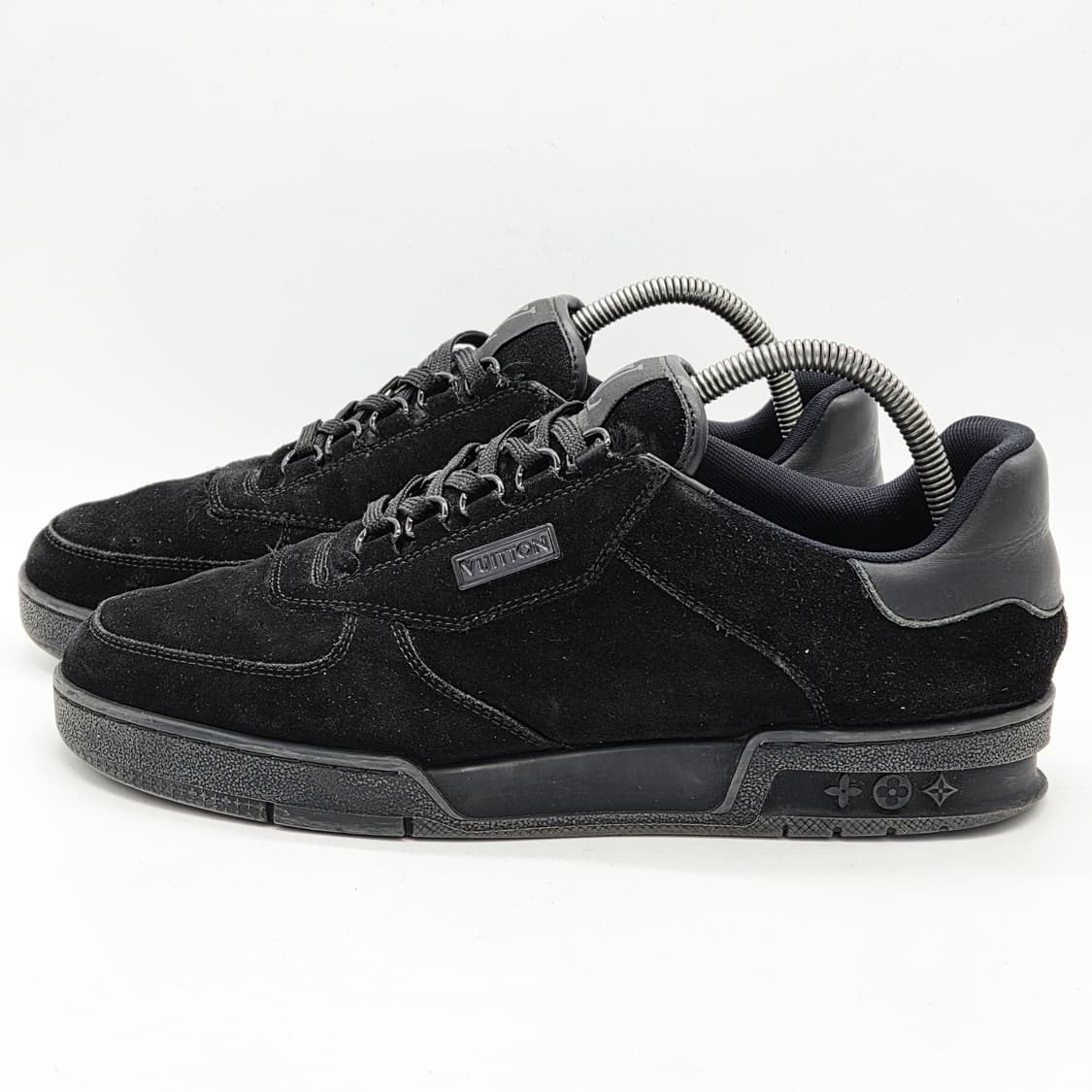 루이비통 LV 트레이너 스니커즈 블랙 (7 1/2) 상품이미지1
