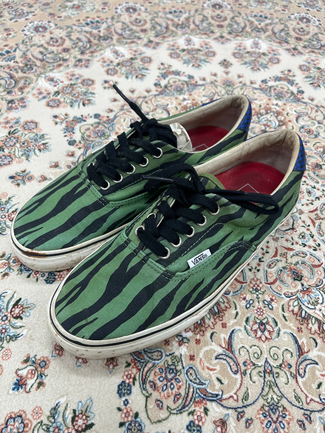 슈프림 반스 콜라보 지브라 스니커즈 (2011년 한정판)   상품이미지1