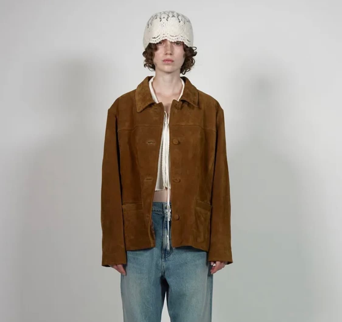 비아플레인 비아 레오 스웨이드 자켓 Via Leo suede jacket 상품이미지4