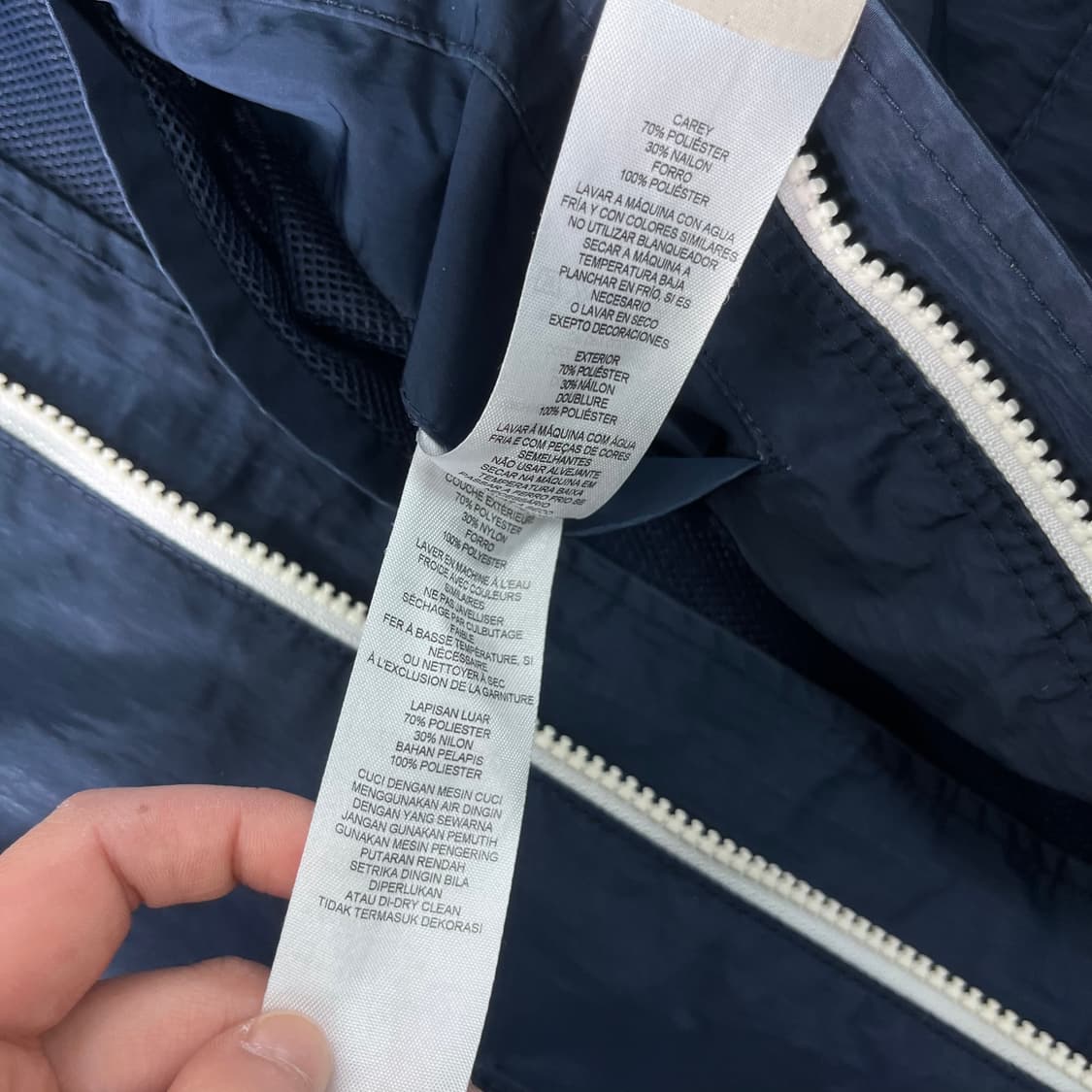 100 알마니 익스체인지 하이넥 윈드브레이커 필드 자켓 상품이미지9