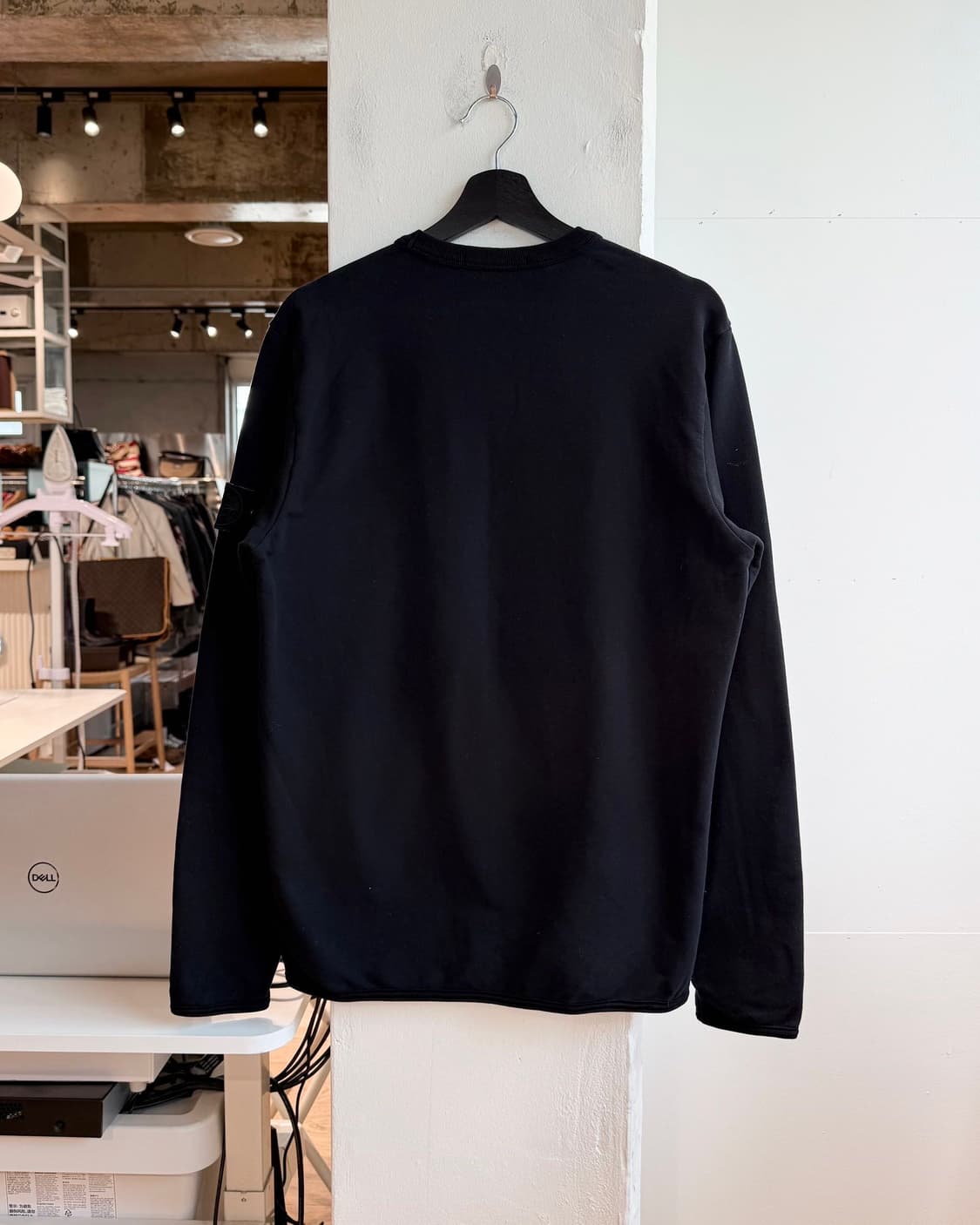 스톤아일랜드 블랙 고스트피스 롱슬리브 맨투맨 상품이미지7