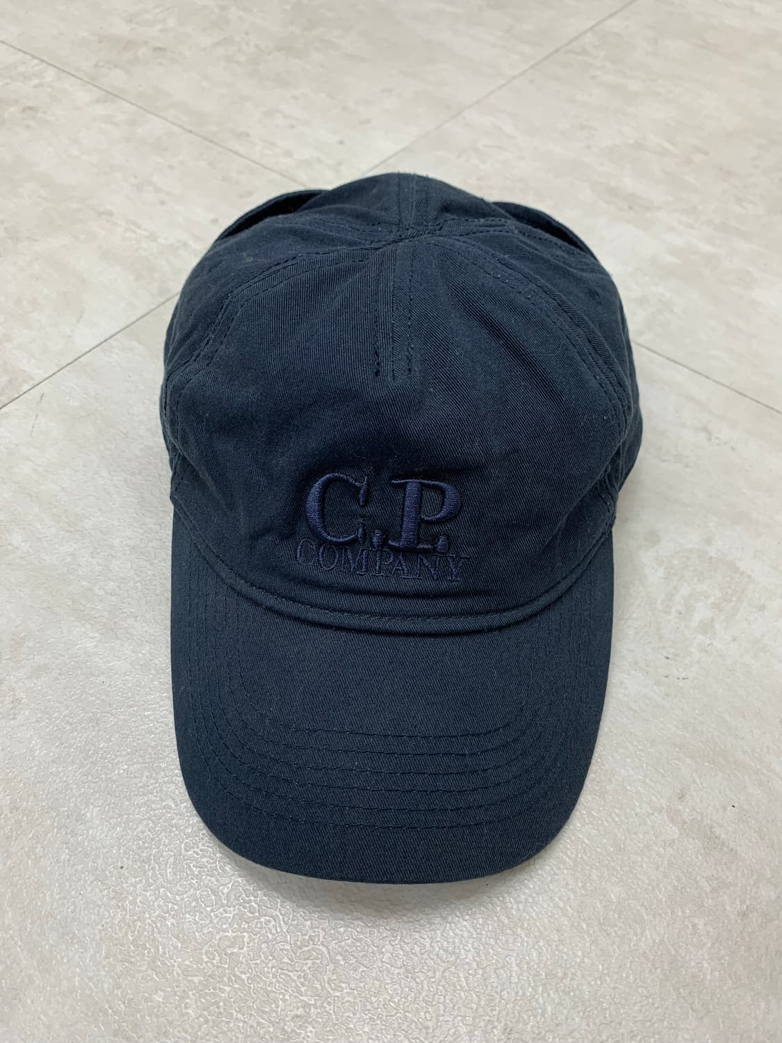 cp company 네이비 고글 디테일 볼캡 #295 상품이미지2