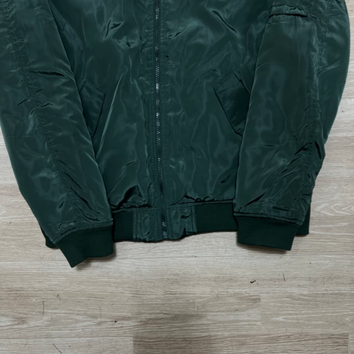 탑건 매버릭 퀼팅 안감 MA-1 항공점퍼 봄버자켓 [카키] L/100 상품이미지3