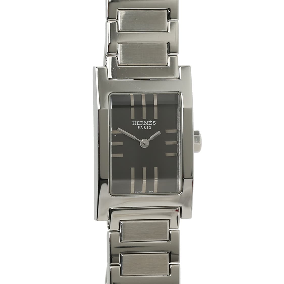에르메스 텐덤 스틸 워치 블랙 인덱스 시계 TA1.210 상품이미지6