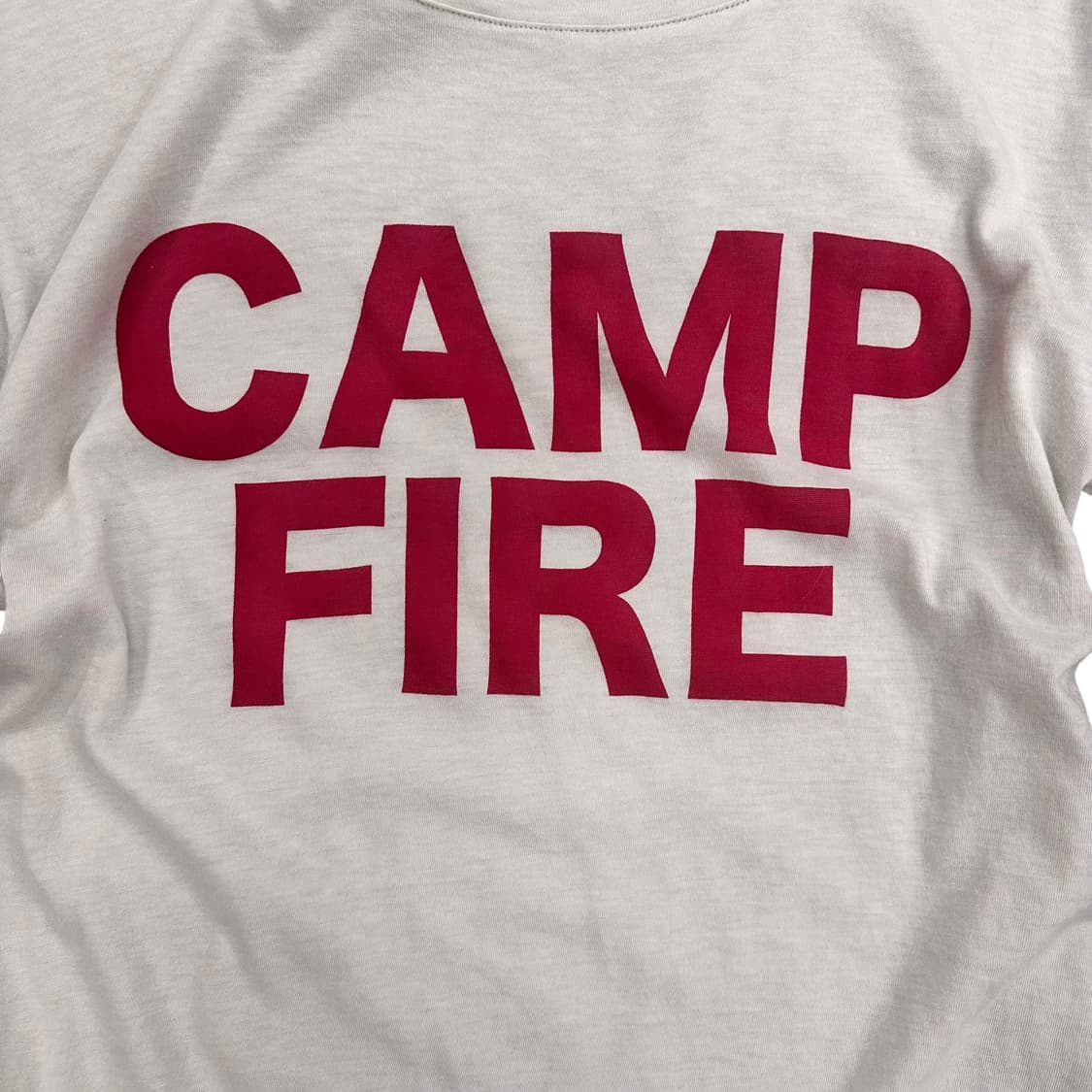 Campfire Loose Cotton T Shirt  상품이미지7