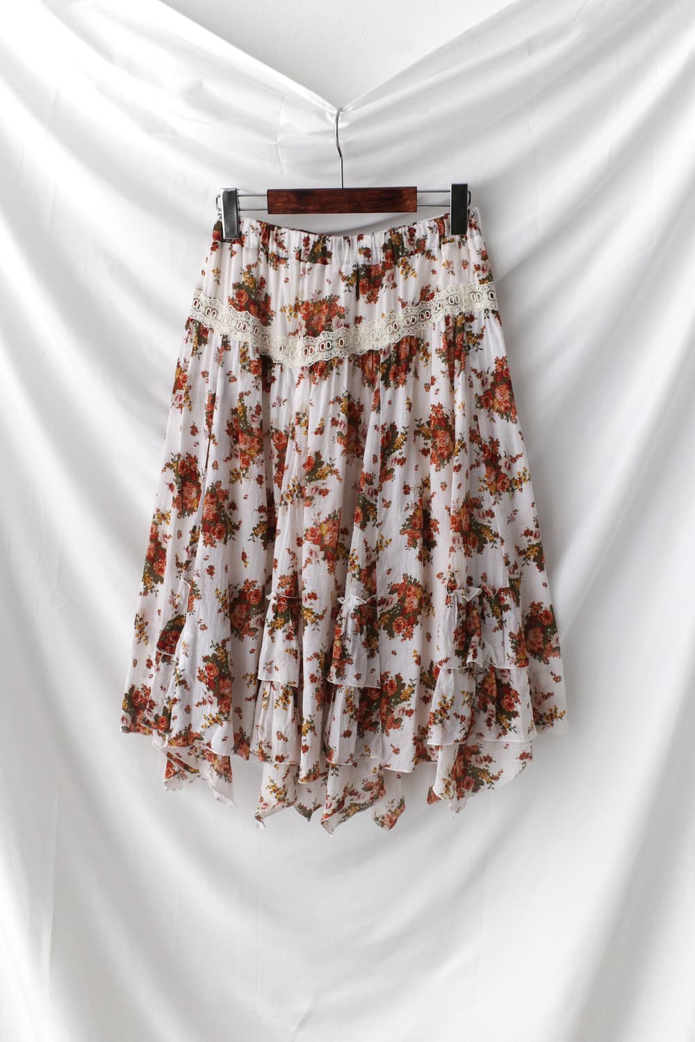 flower lace skirt 상품이미지2