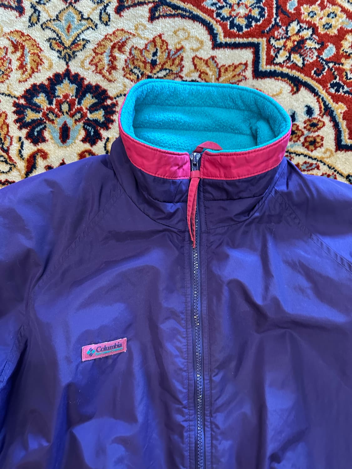 90s Columbia "Retro Colorblock" Jacket 상품이미지2