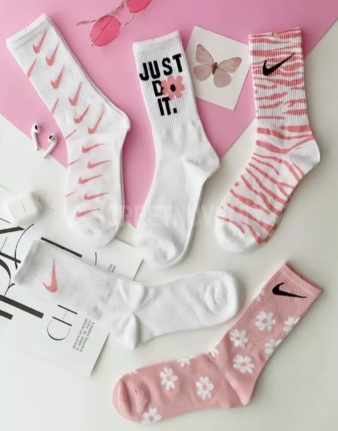 나이키 벚꽃에디션 스페샬 삭스 양말 6종 일괄 상품이미지1