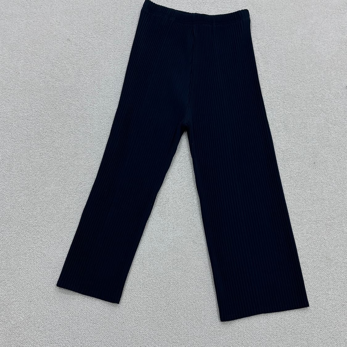 F 요이츠 플리츠 와이드 팬츠 0331E 상품이미지2