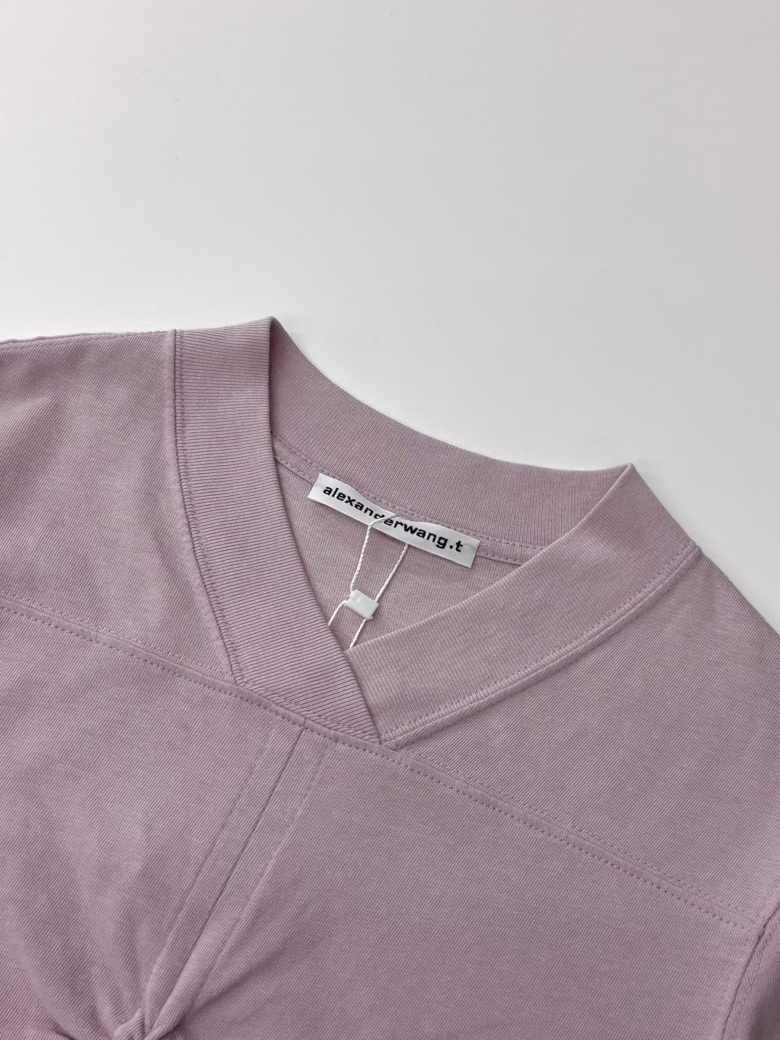alexander wang 알렉산더왕 라벤더그레이 셔링 티셔츠 상품이미지2