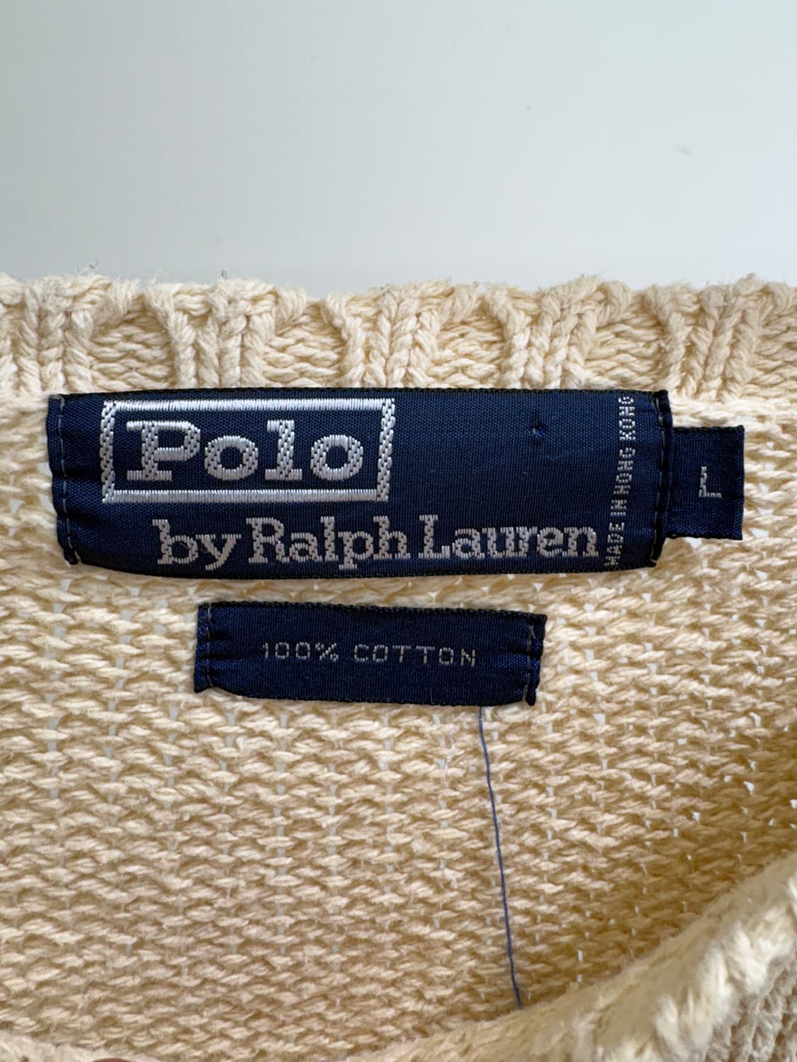 POLO RALPH LAUREN (Made in Hong Kong) 니트 상품이미지6