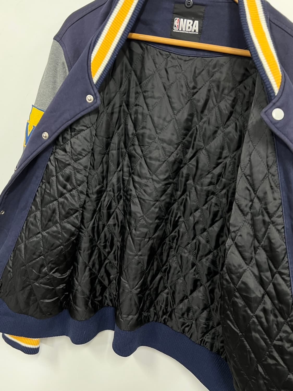 NBA 골든스테이트 워리어스 바스켓볼 바시티 자켓 상품이미지5