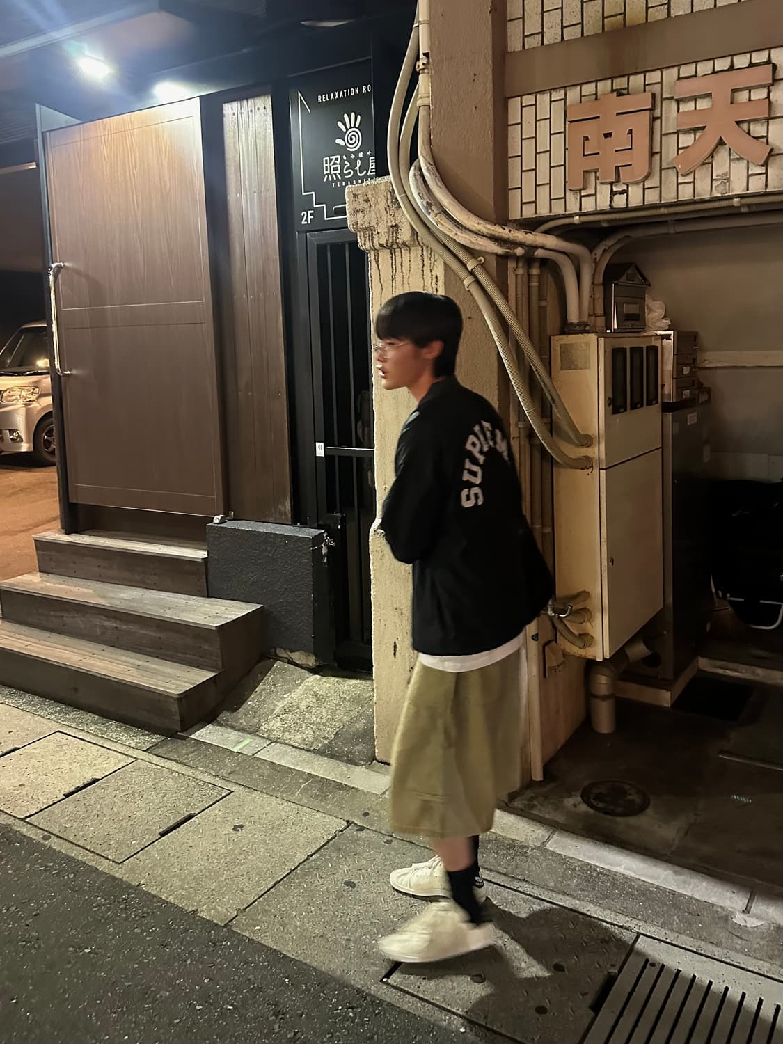 슈프림&챔피온 코치자켓 (m) 상품이미지5