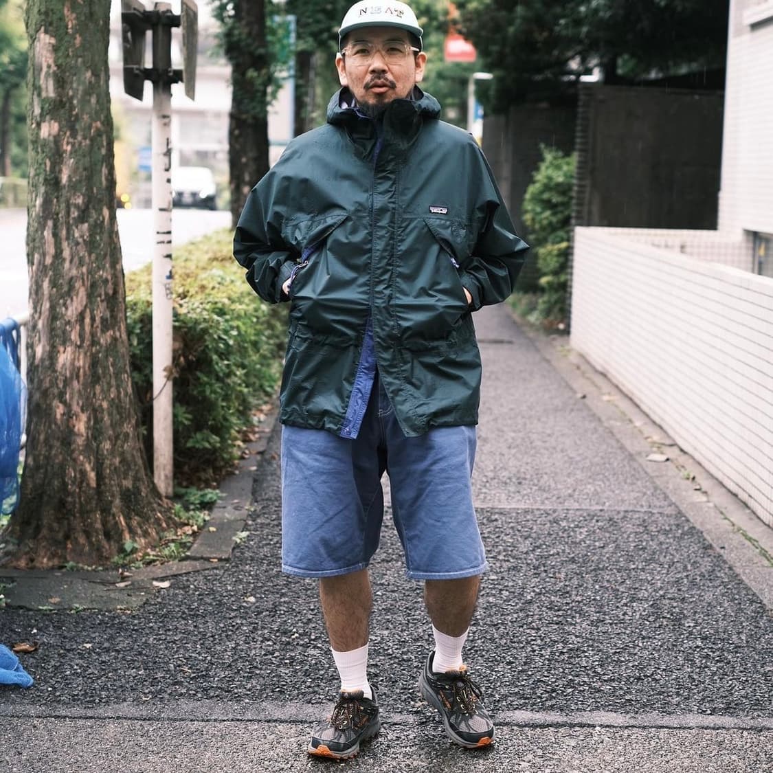 Patagonia Rain Coat Super Pluma Gridman 상품이미지5