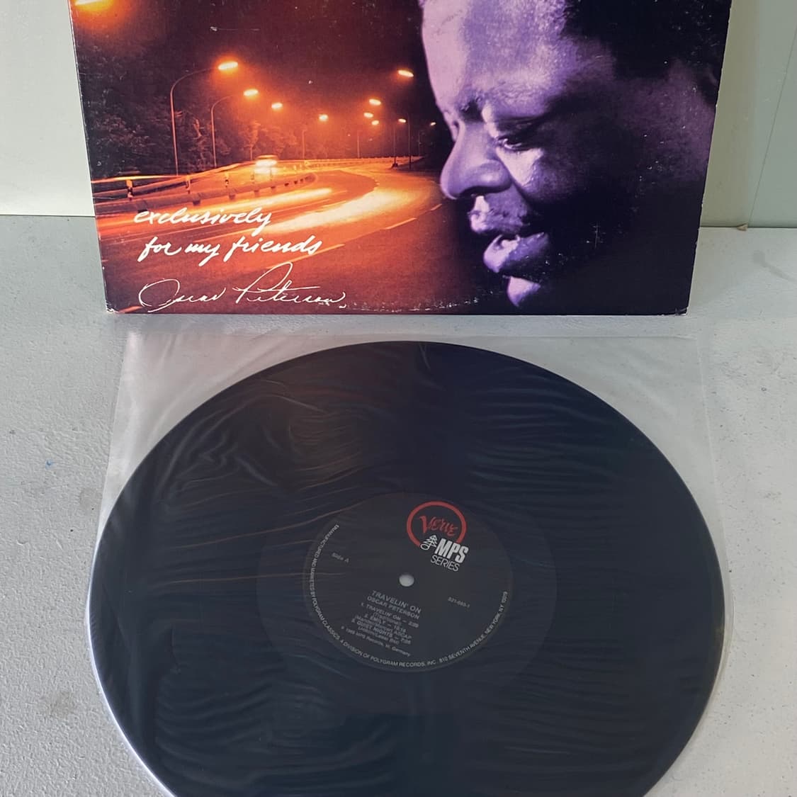 (수입중고LP-재즈) Oscar Peterson -Travelin' On 상품이미지3