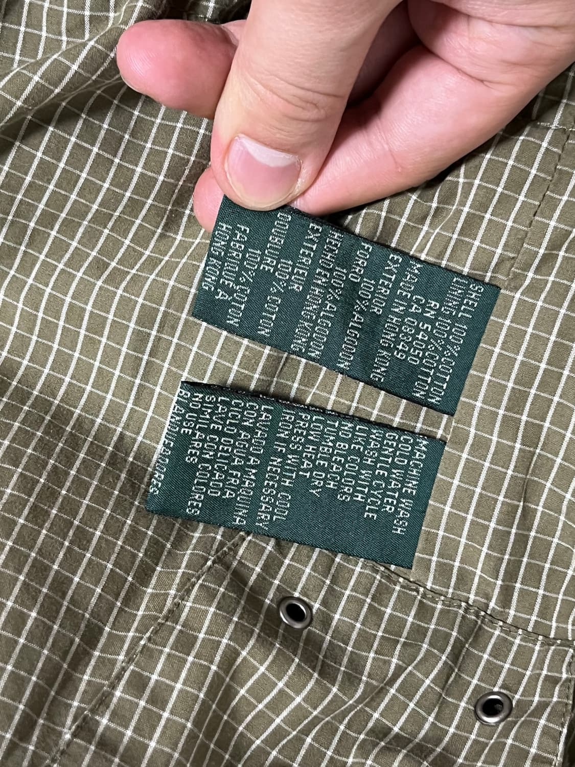 폴로 랄프로렌 립스탑 밀리터리 코트 XL 상품이미지9