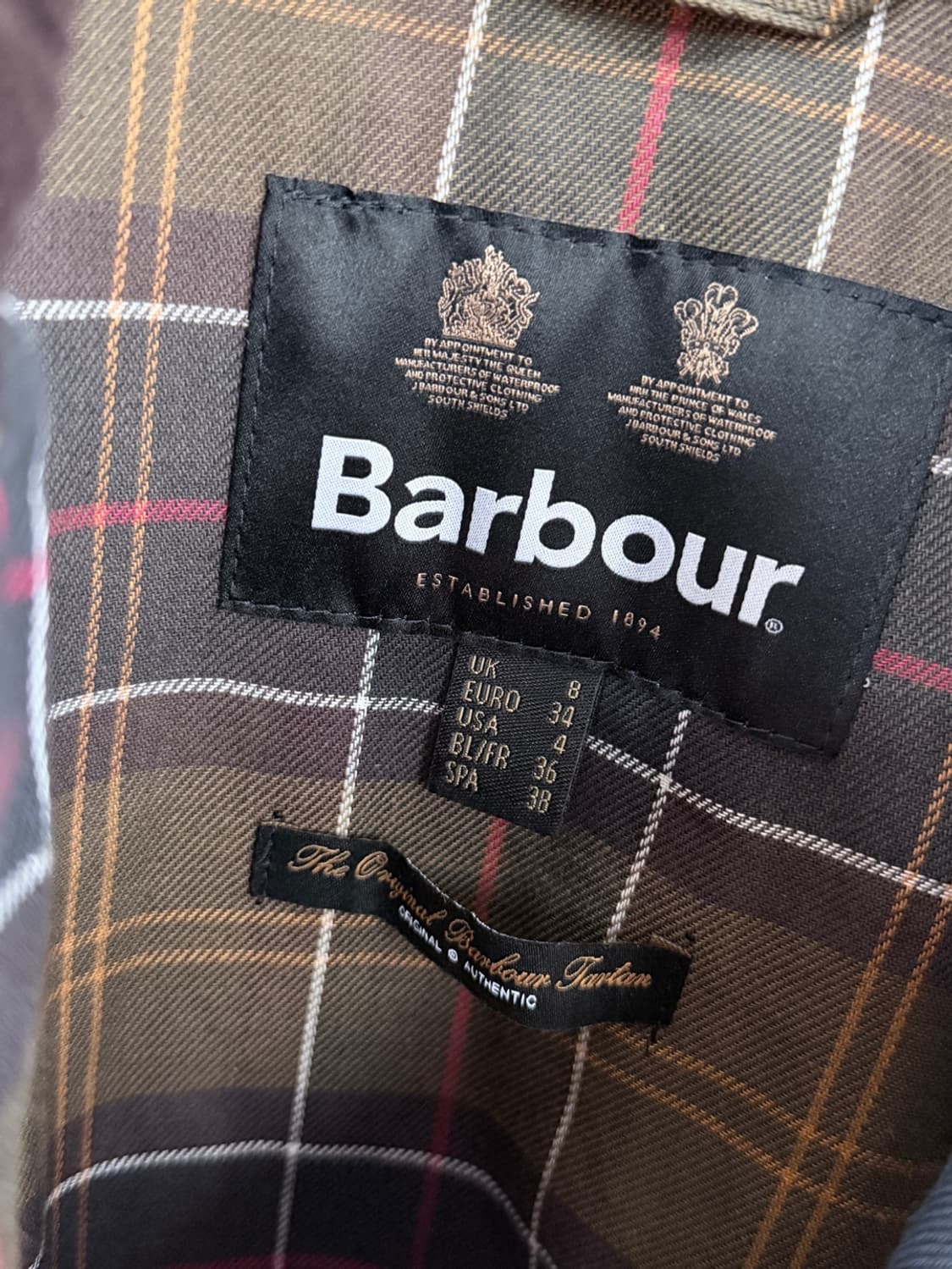 바버 트랜스포트 왁스 자켓  상품이미지6