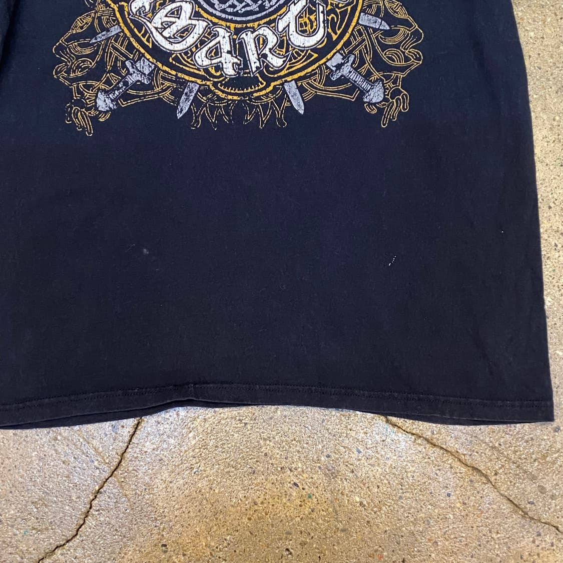 미국 빈티지 AMONAMARTH 로고 락티셔츠 반팔티 상품이미지8