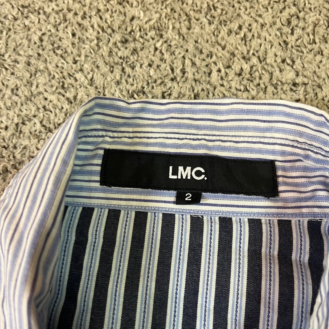 엘엠씨 빅로고 스트라이프 셔츠 상품이미지5