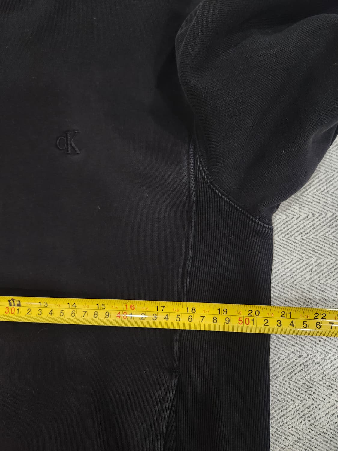 캘빈클라인 블랙 후드티 남성 95~100사이즈 상품이미지7