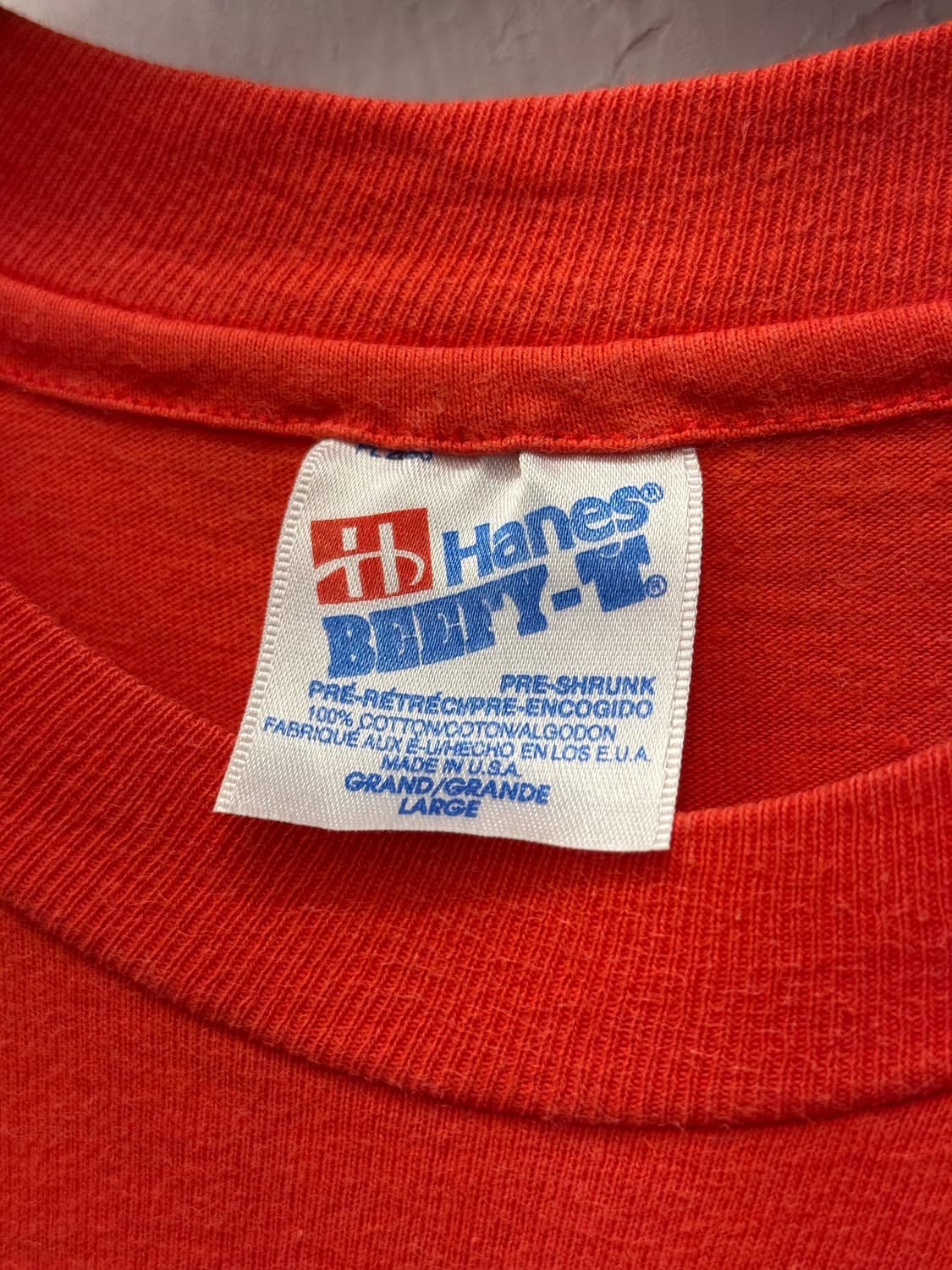 USA Hanes Beefy-T Poker Run Short Sleeve 상품이미지7