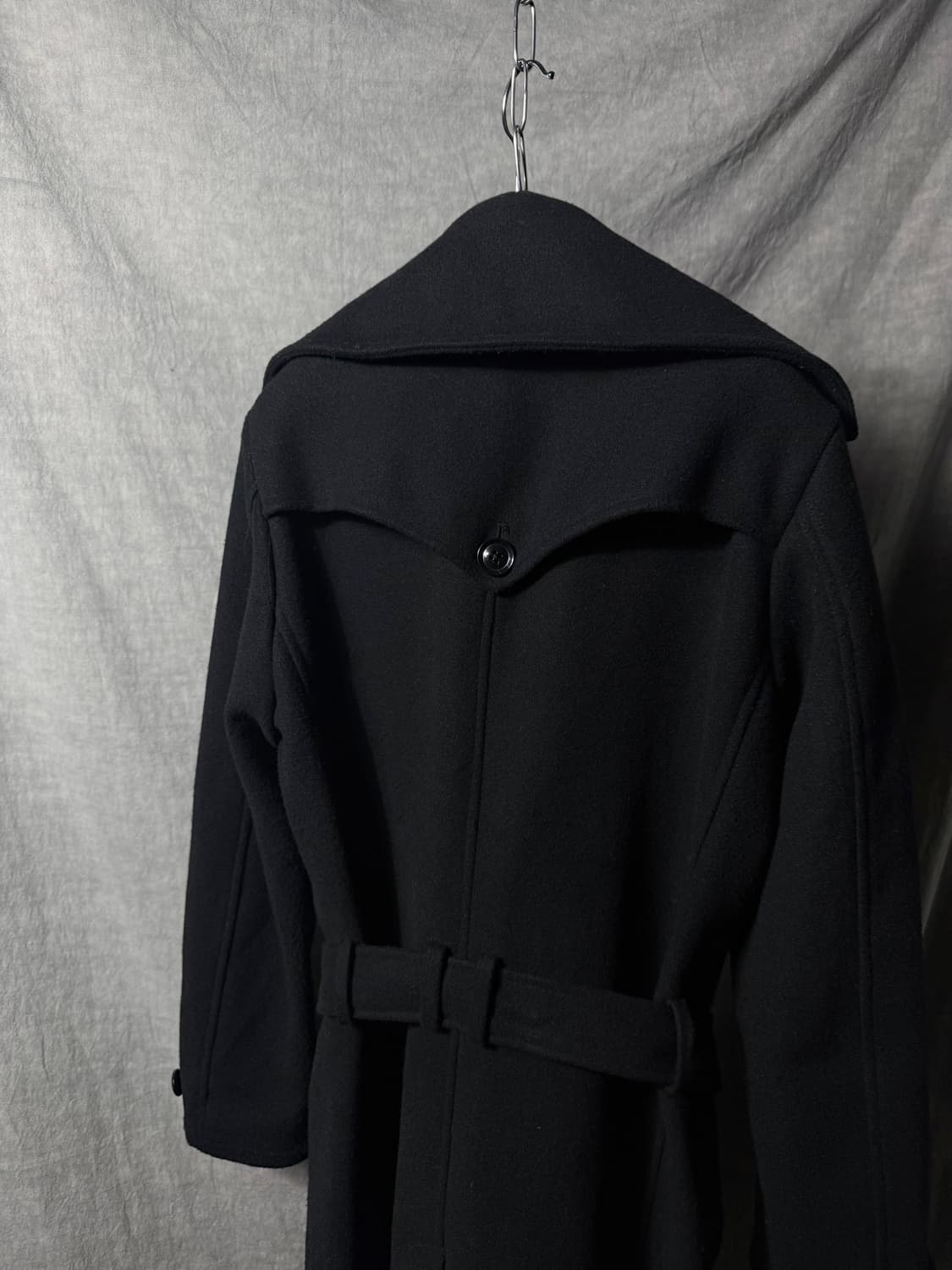 CIVARIZE Wool Long Belted Trench Coat 상품이미지7