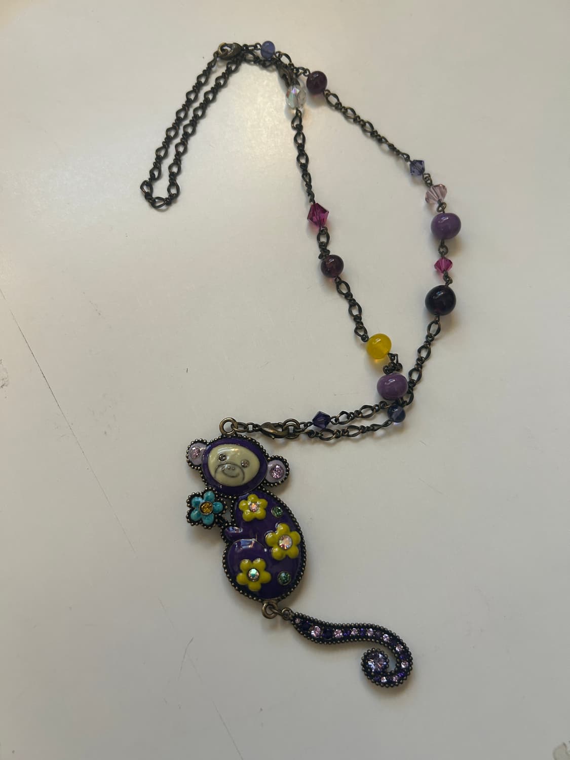 안나수이 원숭이 목걸이 상품이미지10