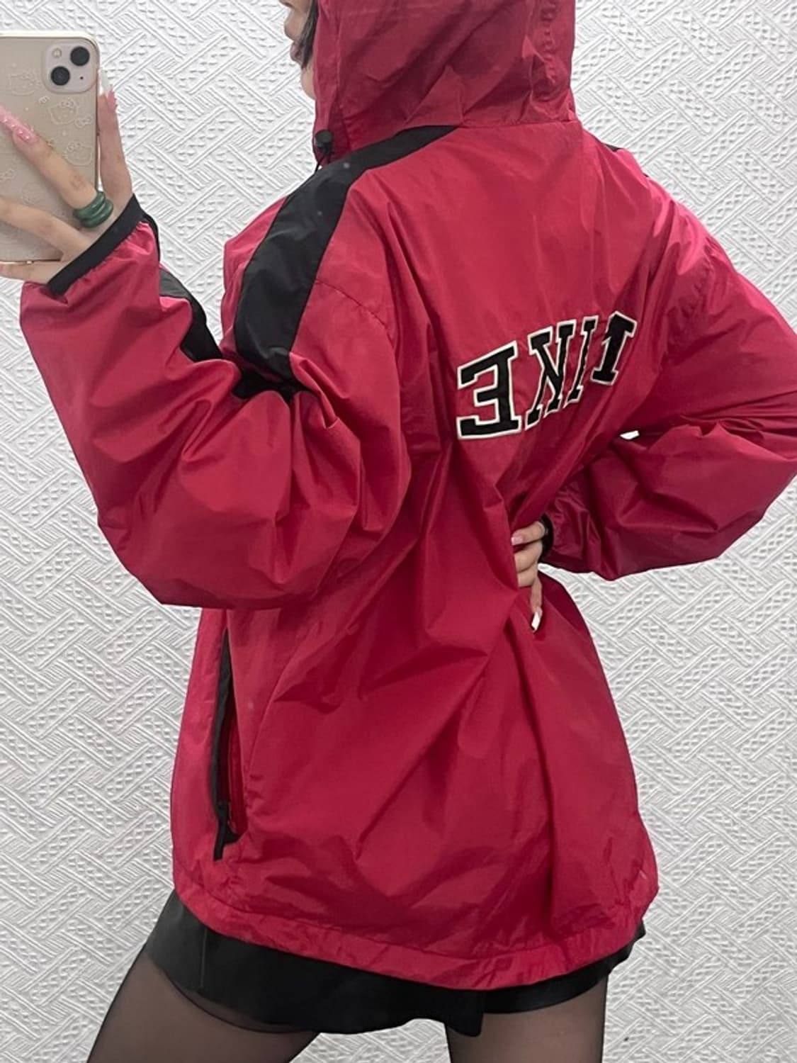 나이키 올드스쿨 레트로 90's 배색 바람막이 아노락 L C12376 상품이미지2