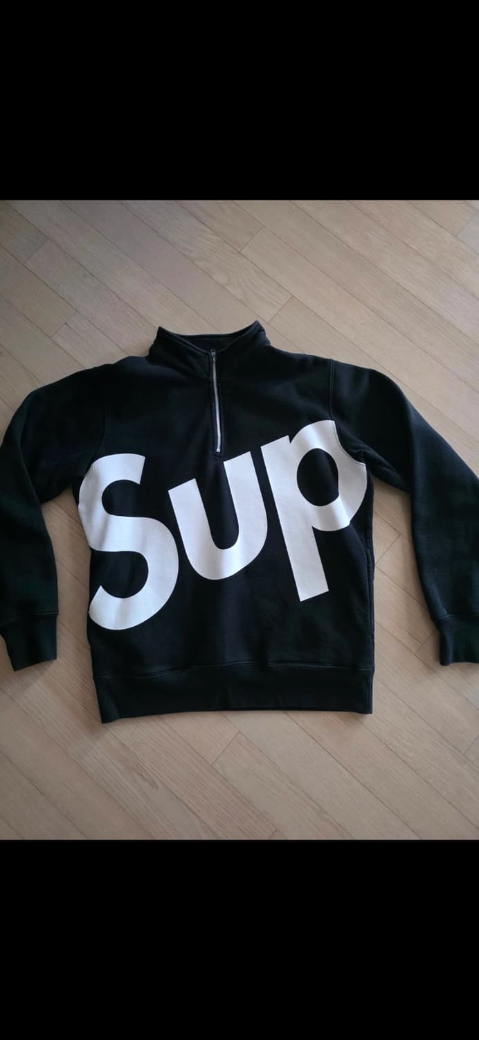 슈프림 Supreme 하프집업 블랙 M 상품이미지1