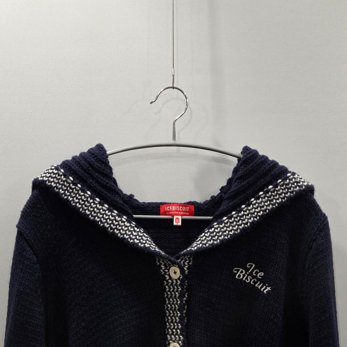아이스비스킷 키즈 레터 세일러 가디건 165  상품이미지2