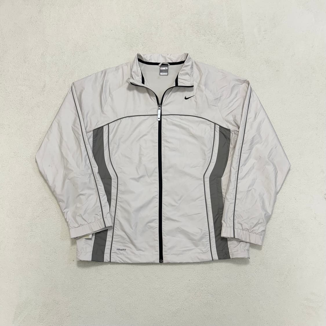 Nike 00’s cream beige windbreaker 상품이미지4