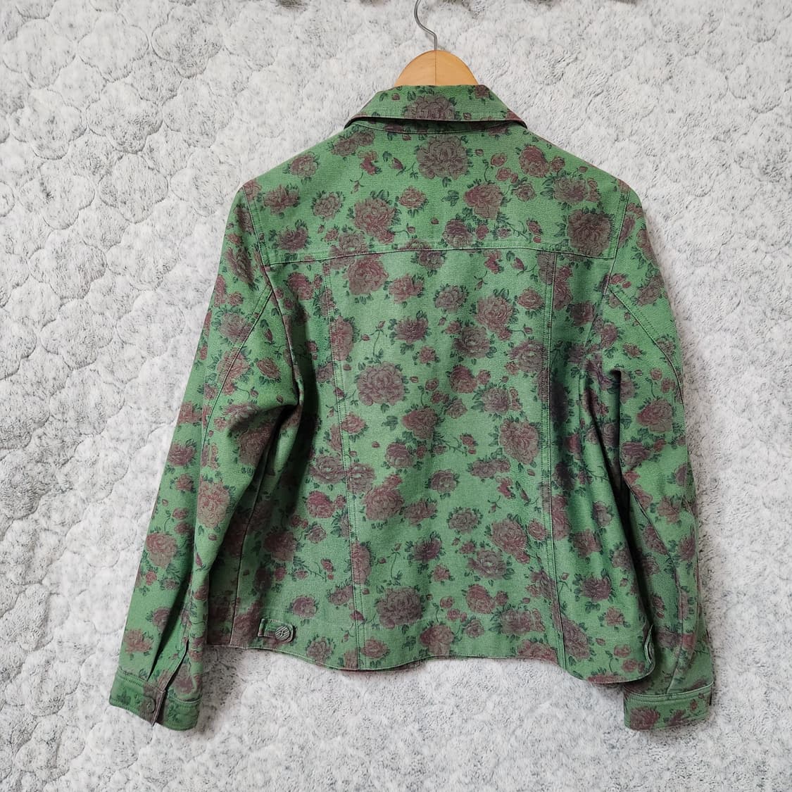 H373 [L] Marylester JPN 플라워 자켓 상품이미지4