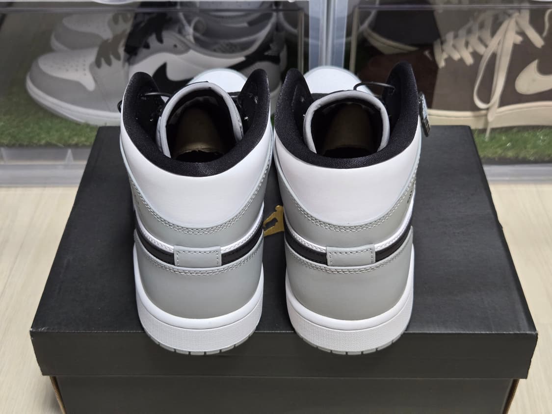 [판매](260)나이키 조던 1 미드 라이트 스모크 그레이 상품이미지5